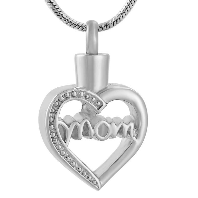 Mom Open Heart - Cremation Jewelry Winnipeg
