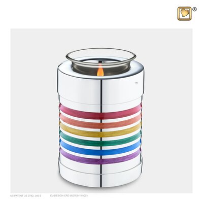Pride Rainbow (Tealight Urn)