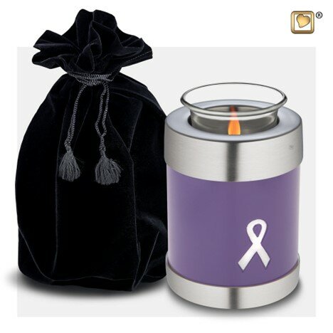 Awareness Purple (Tealight Urn)